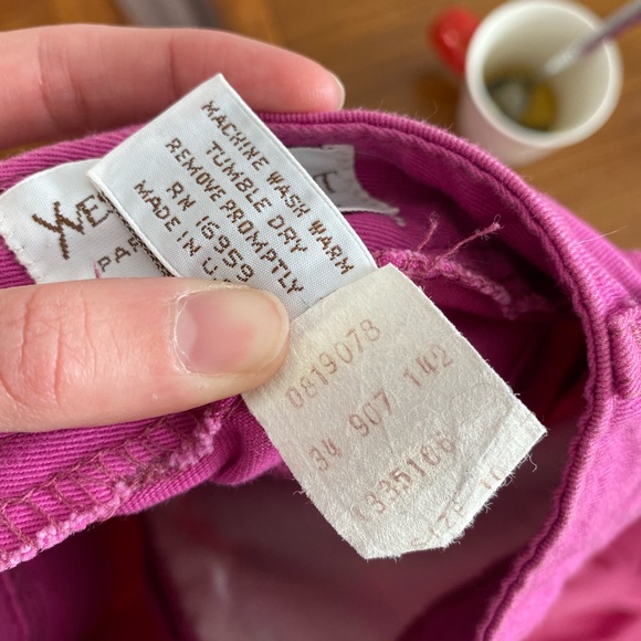 YSL Pink Pants Vintage - Picture 12 of 14